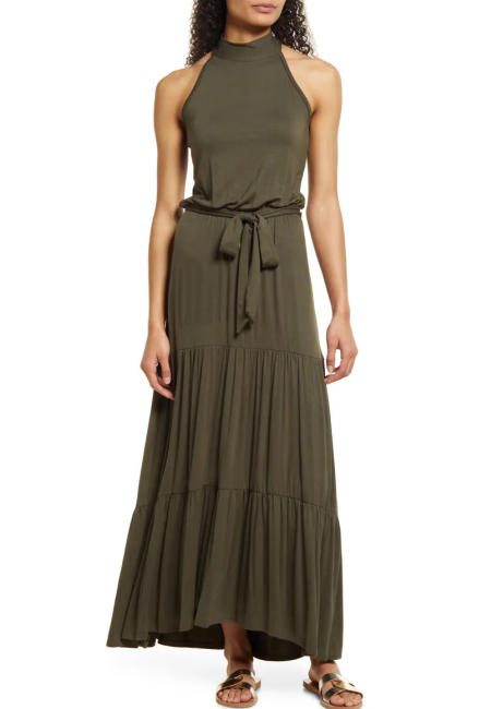 Loveappella petite 2024 maxi dress